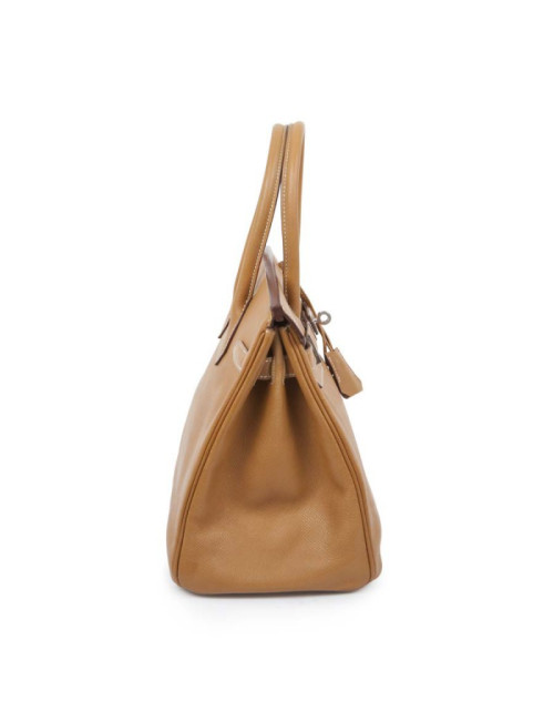 Birkin 30 HERMES en cuir epsom gold H