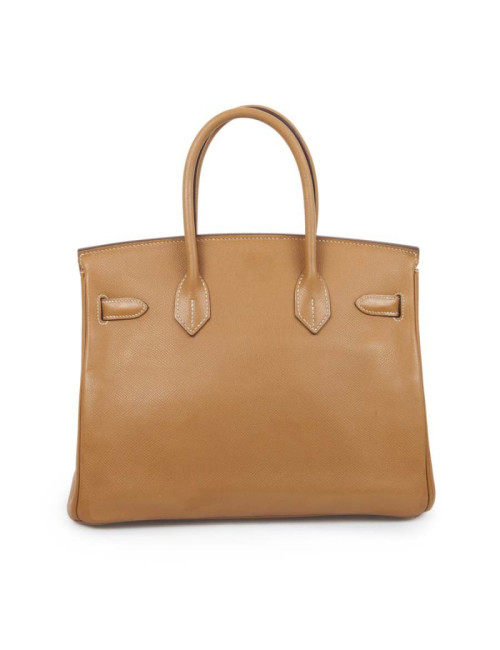 Birkin 30 HERMES en cuir epsom gold H