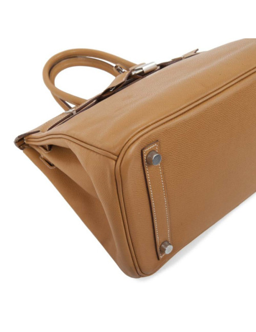 Birkin 30 HERMES en cuir epsom gold H