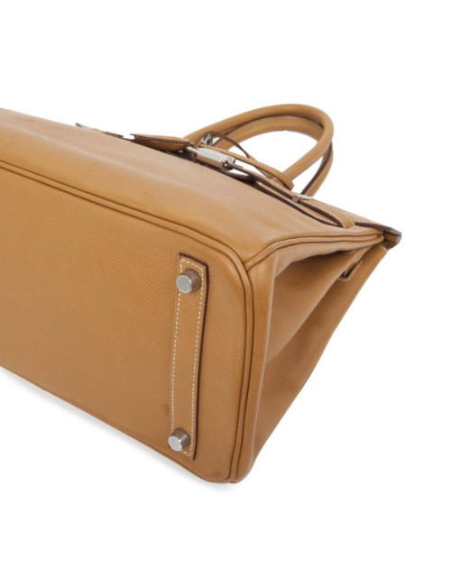 Birkin 30 HERMES en cuir epsom gold H