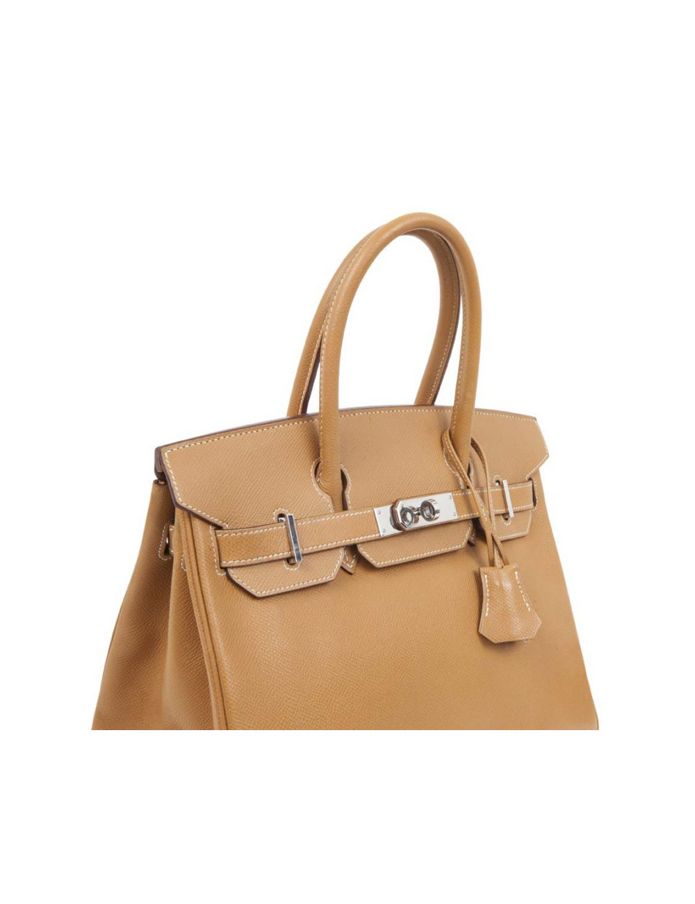 Birkin 30 HERMES en cuir epsom gold H