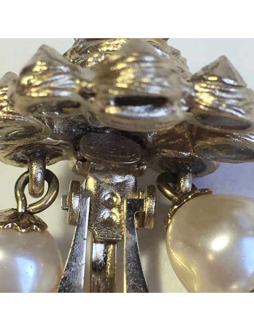 Boucles d'oreille clips CHANEL "Paris-Bombay"