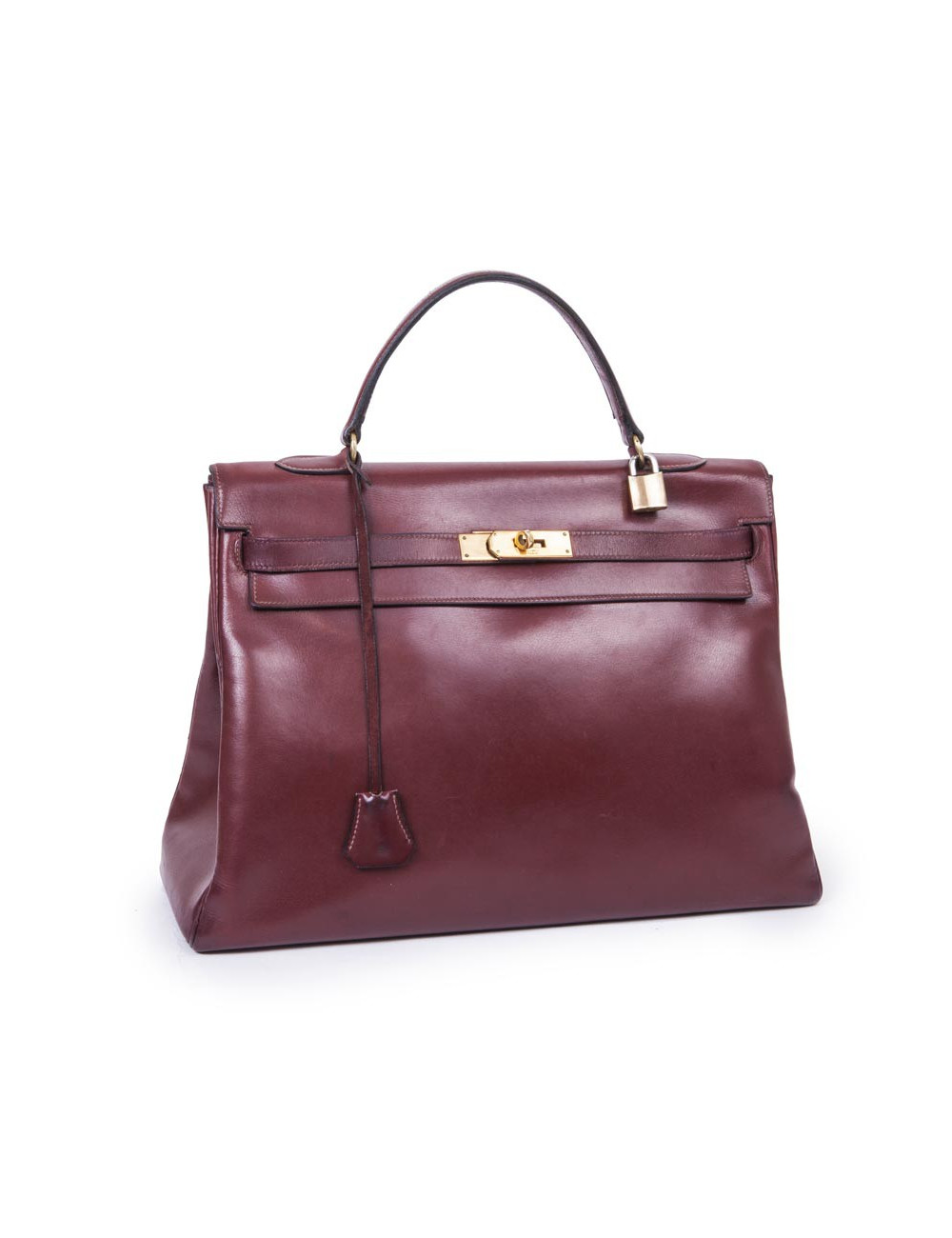 Sac Kelly  35 HERMES "24 Faubourg" en cuir box 