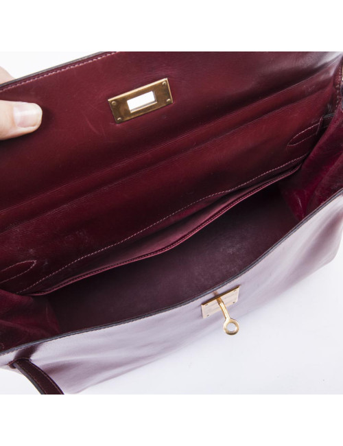 Sac Kelly  35 HERMES "24 Faubourg" en cuir box 