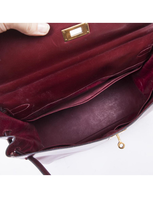 Sac Kelly  35 HERMES "24 Faubourg" en cuir box 