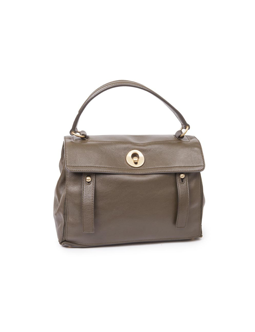 Sac "Muse two" YVES SAINT LAURENT vert kaki