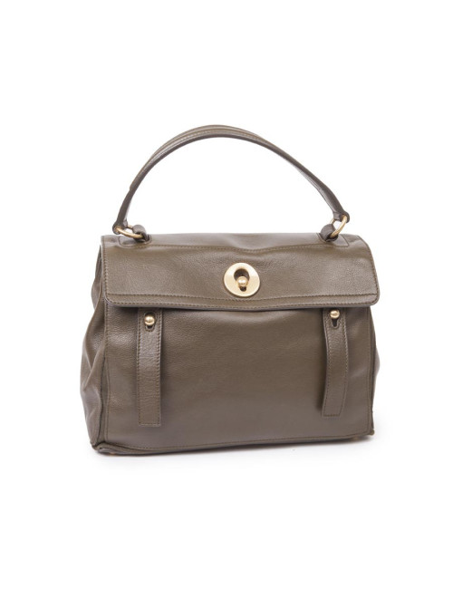 Sac "Muse two" YVES SAINT LAURENT vert kaki
