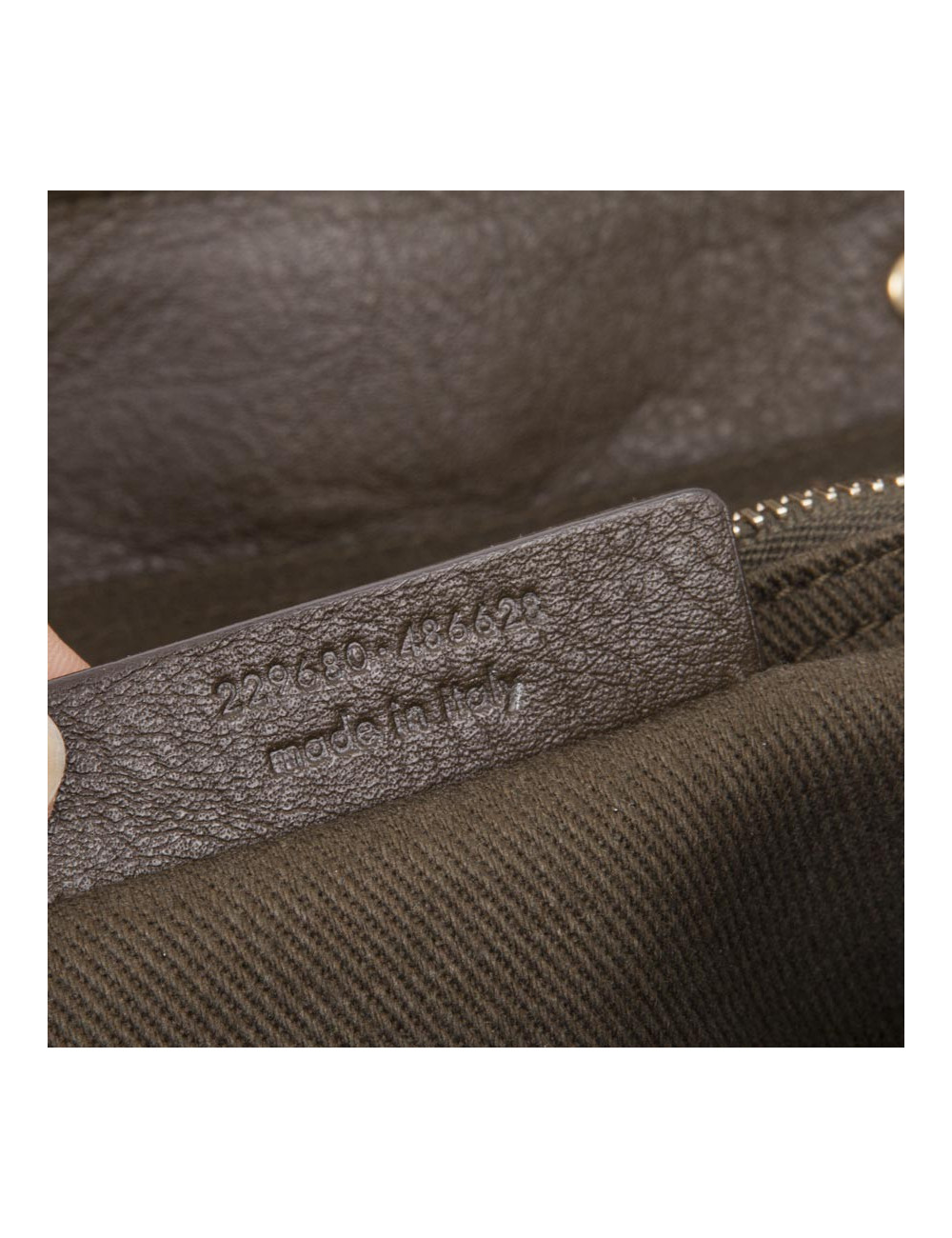 Sac "Muse two" YVES SAINT LAURENT vert kaki