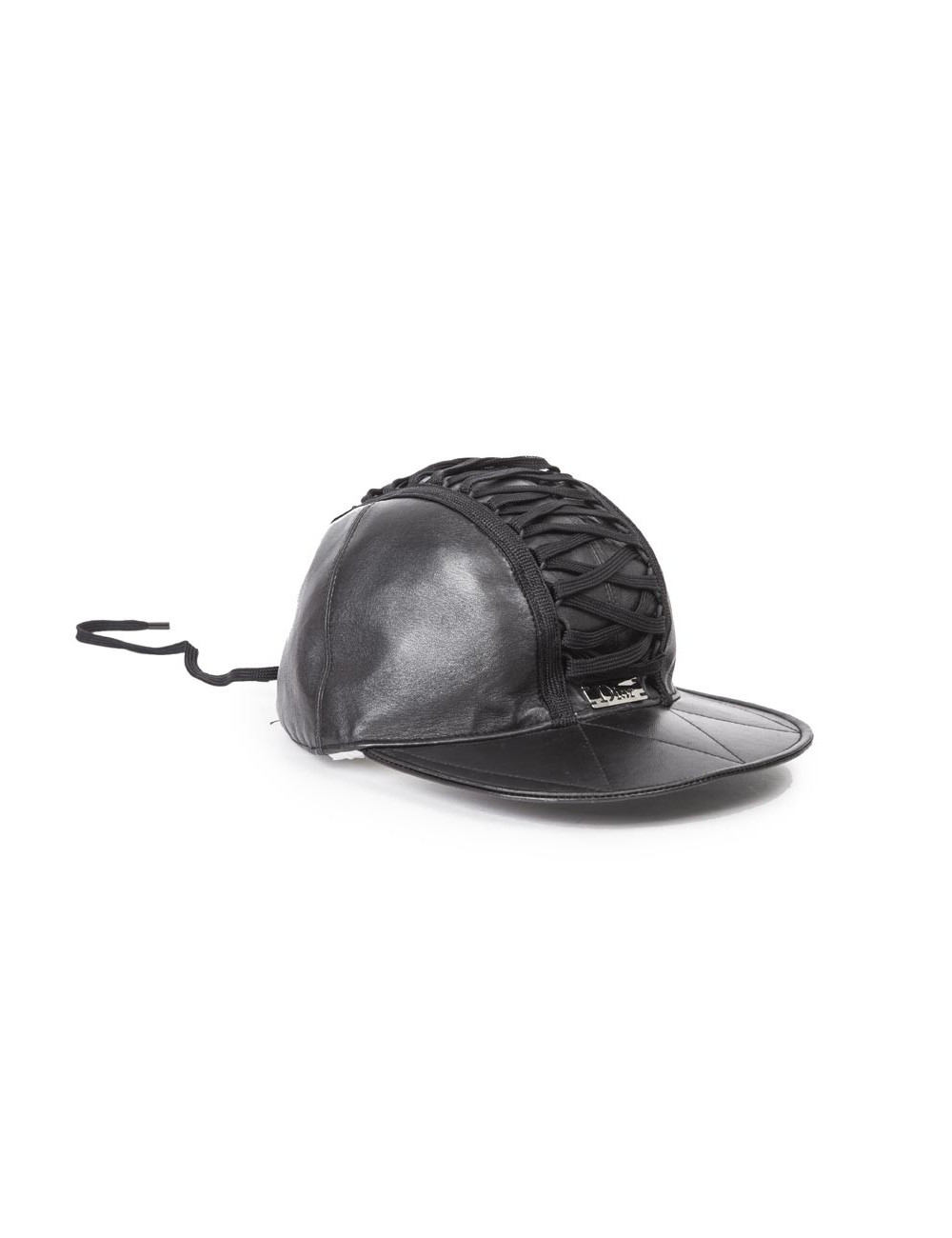 Casquette DIOR T 57 cuir noir