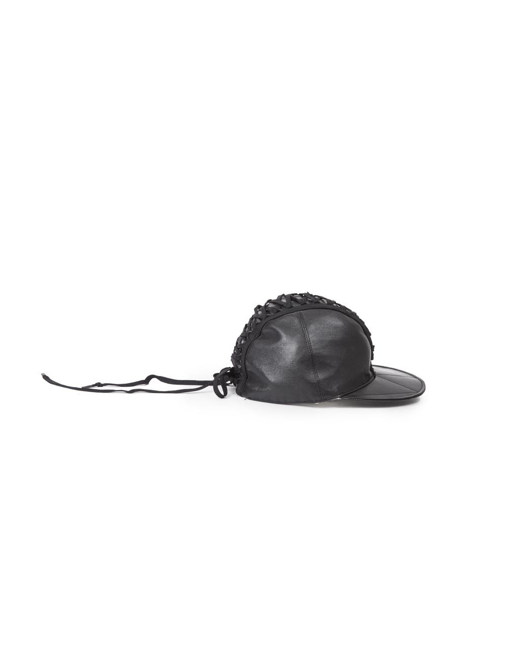 Casquette DIOR T 57 cuir noir