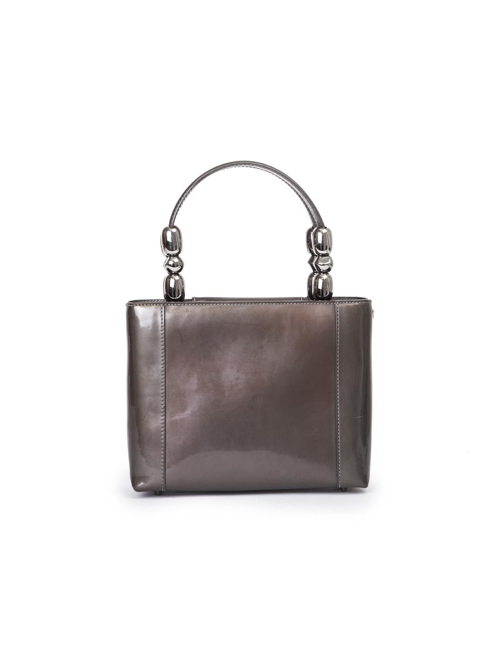 DIOR ' Lady D DIOR' in brown patent leather