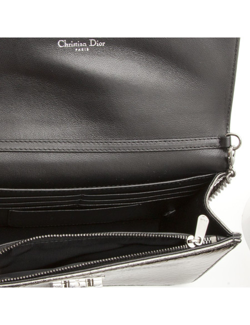 Sac pochette  Miss Dior  DIOR cuir craquelé  canon de fusil