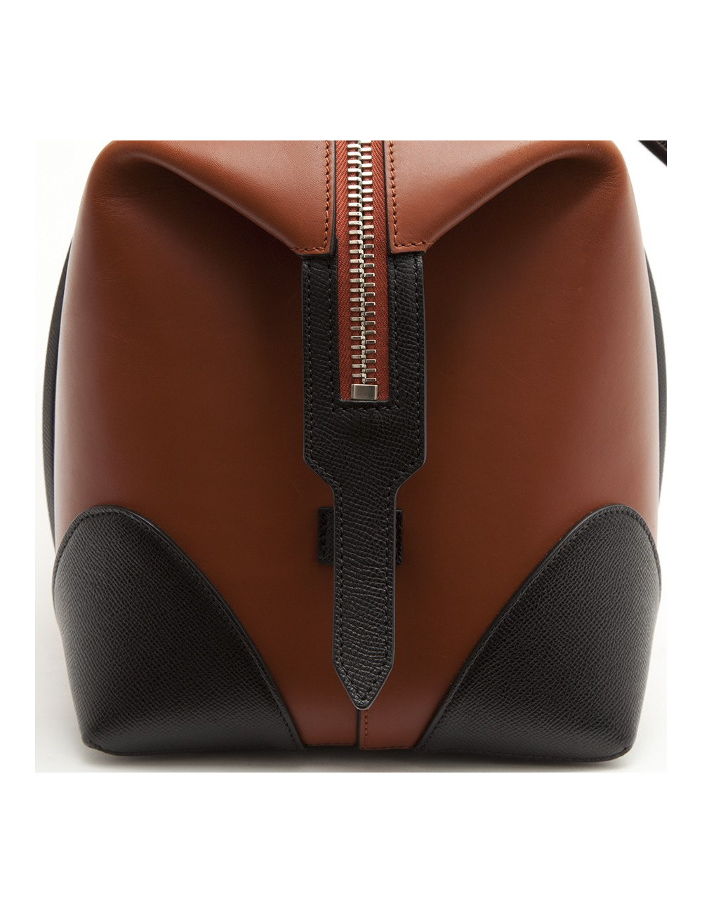 GIVENCHY 24 HRES bag in box camel leather and black grained leather