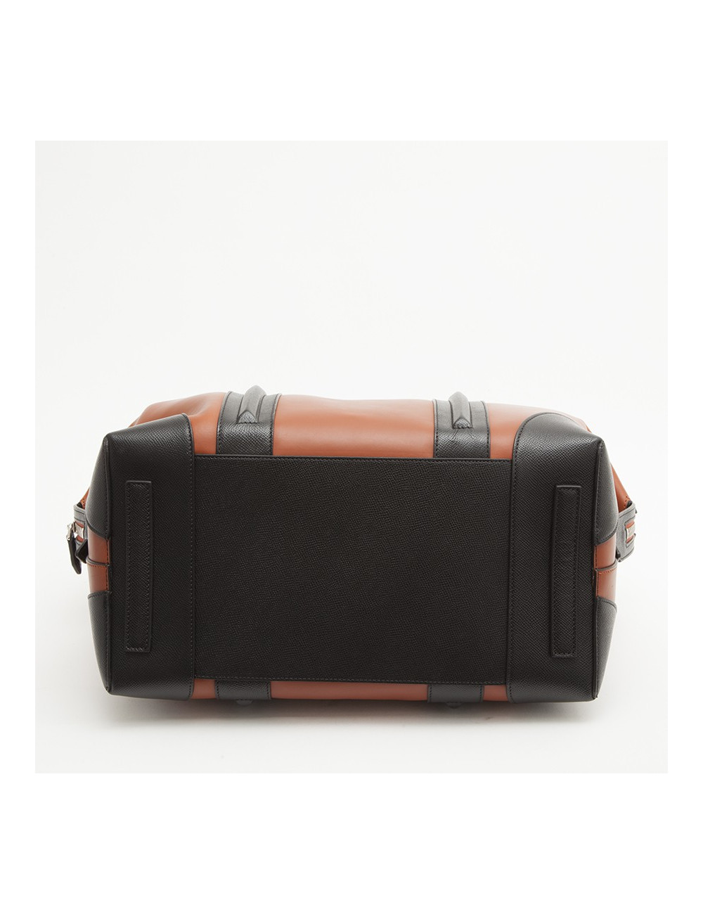 GIVENCHY 24 HRES bag in box camel leather and black grained leather