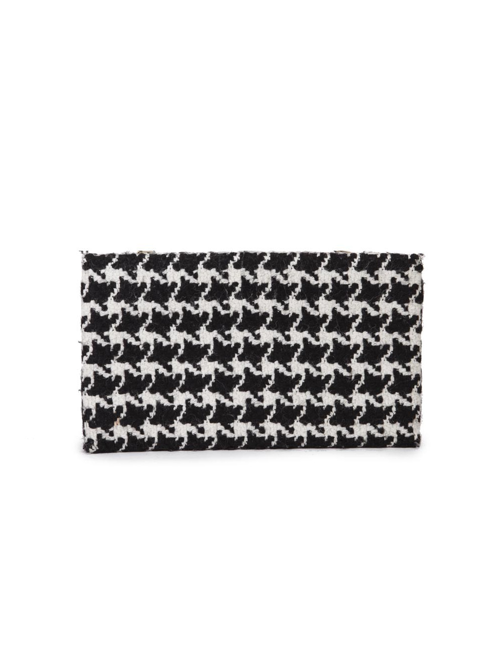 Haut et pochette assortie DIOR en tissu pied de poule 