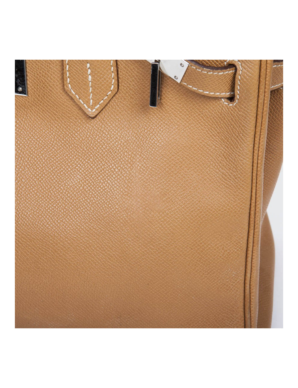 Birkin 30 HERMES en cuir epsom gold H