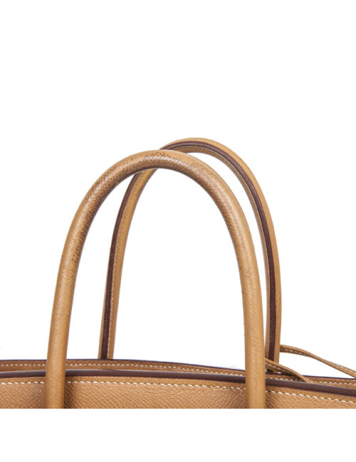 Birkin 30 HERMES en cuir epsom gold H