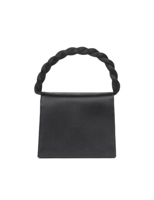 Sac CHANEL satin noir