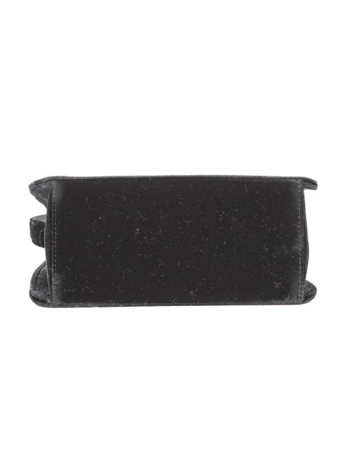 Sac CHANEL velours noir