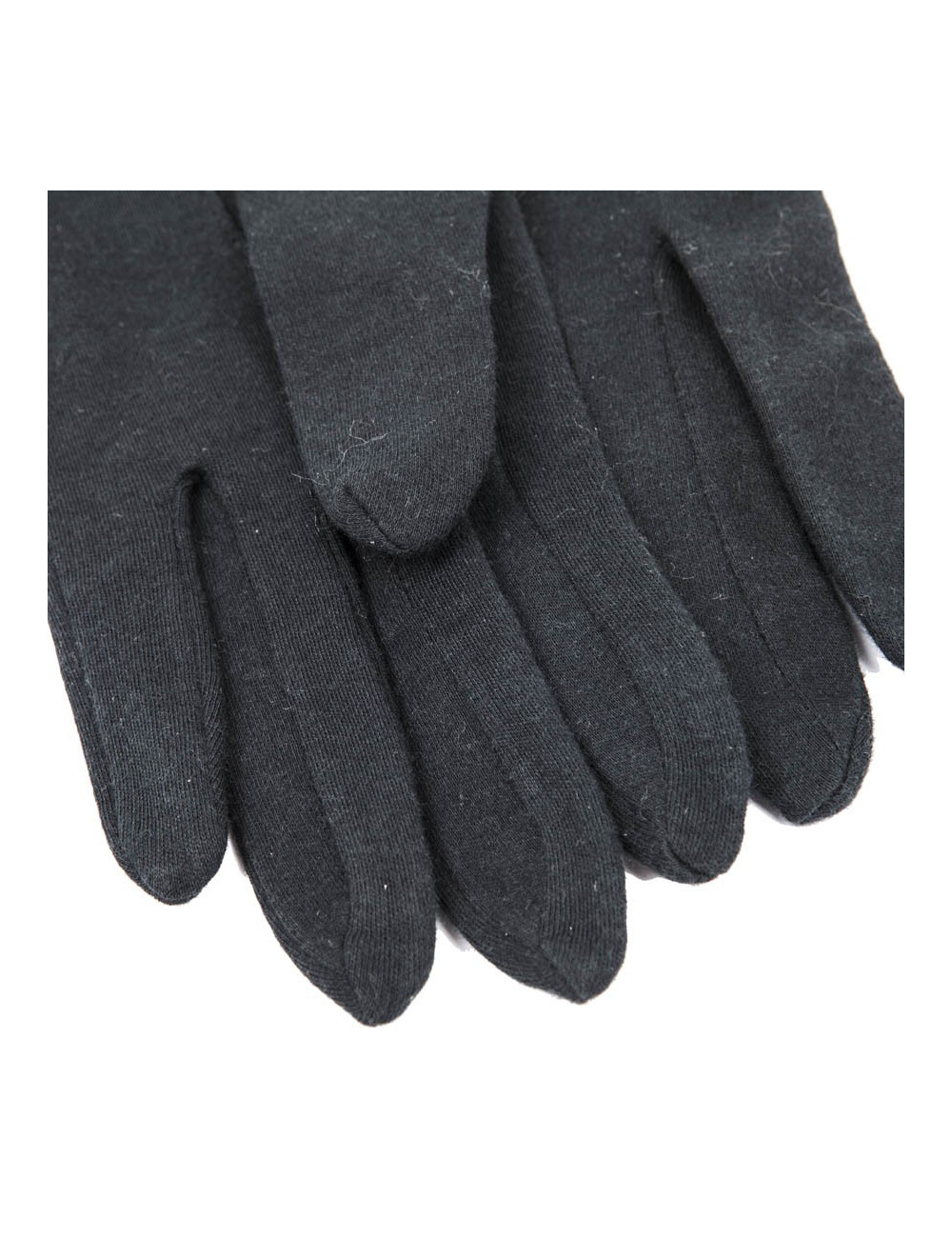 Gants AGNELLE F en jersey noir