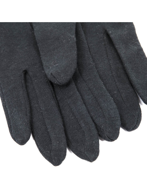 Gants AGNELLE F en jersey noir