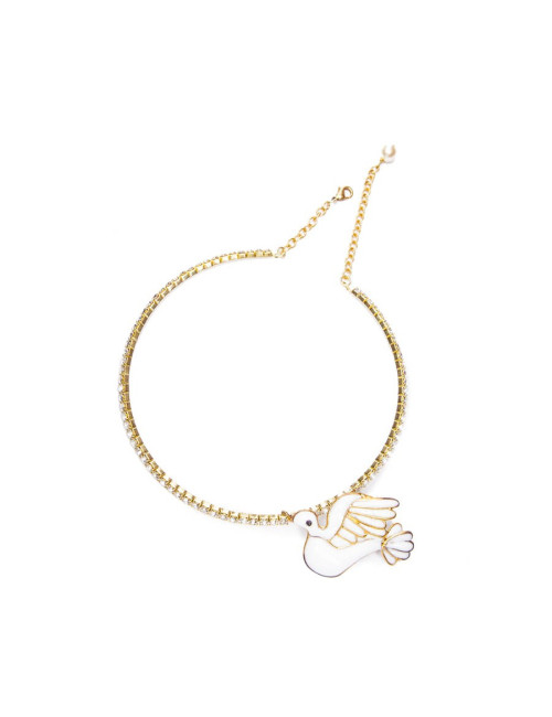 Collier ras de cou LOU DE LA FALAISE