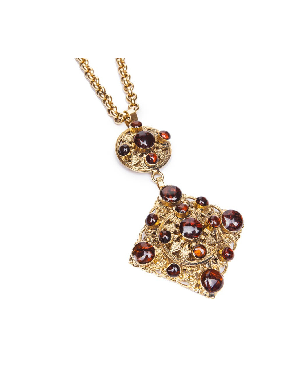 Long collier Couture MARGUERITE DE VALOIS 