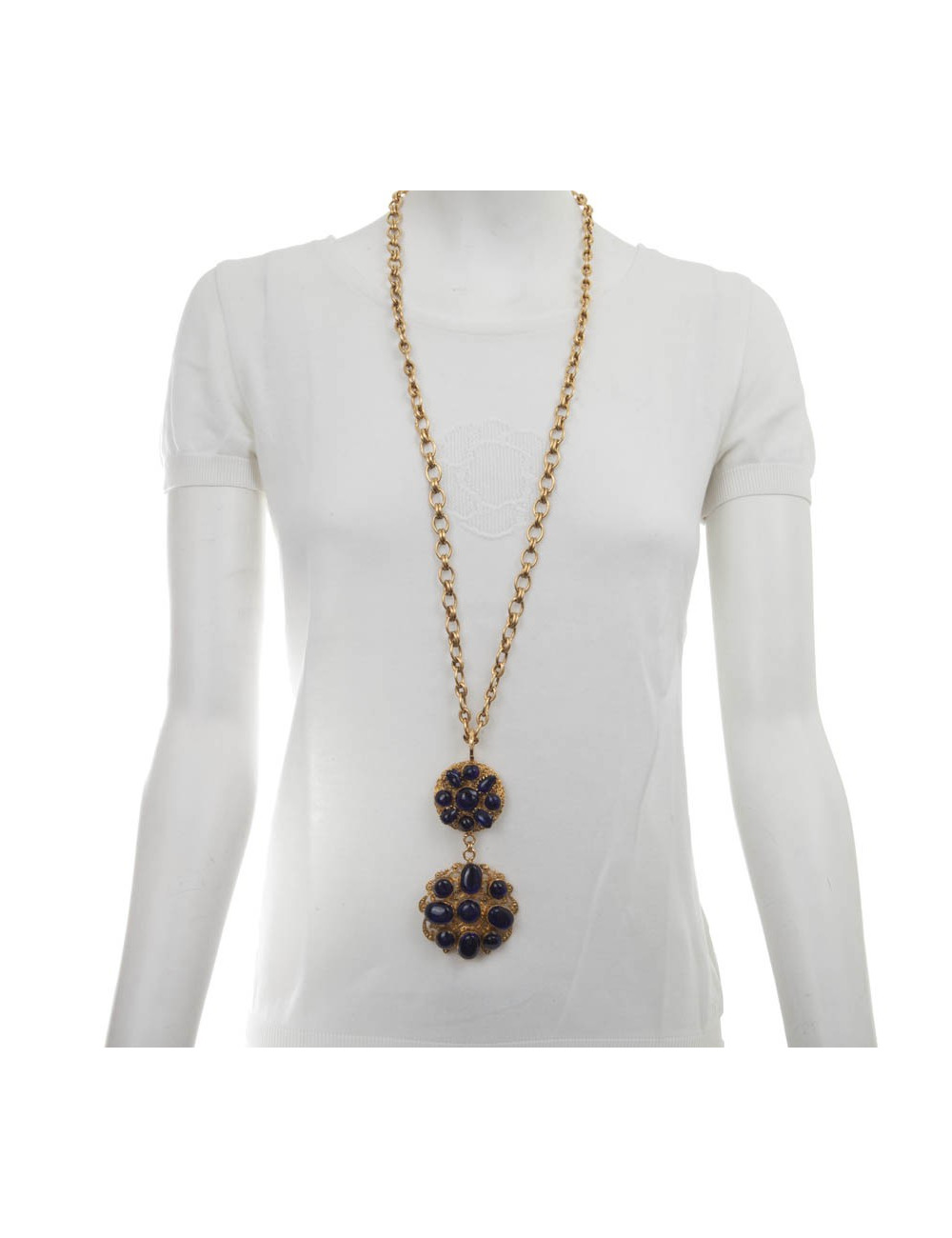 Long collier Couture MARGUERITE DE VALOIS