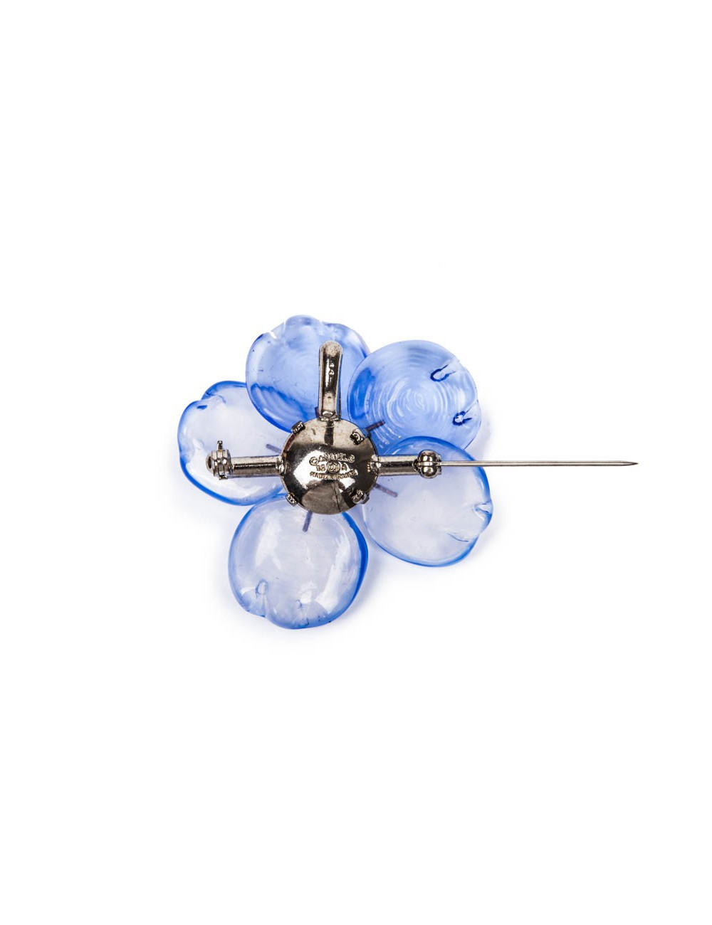 Broche CHANEL bleu ciel