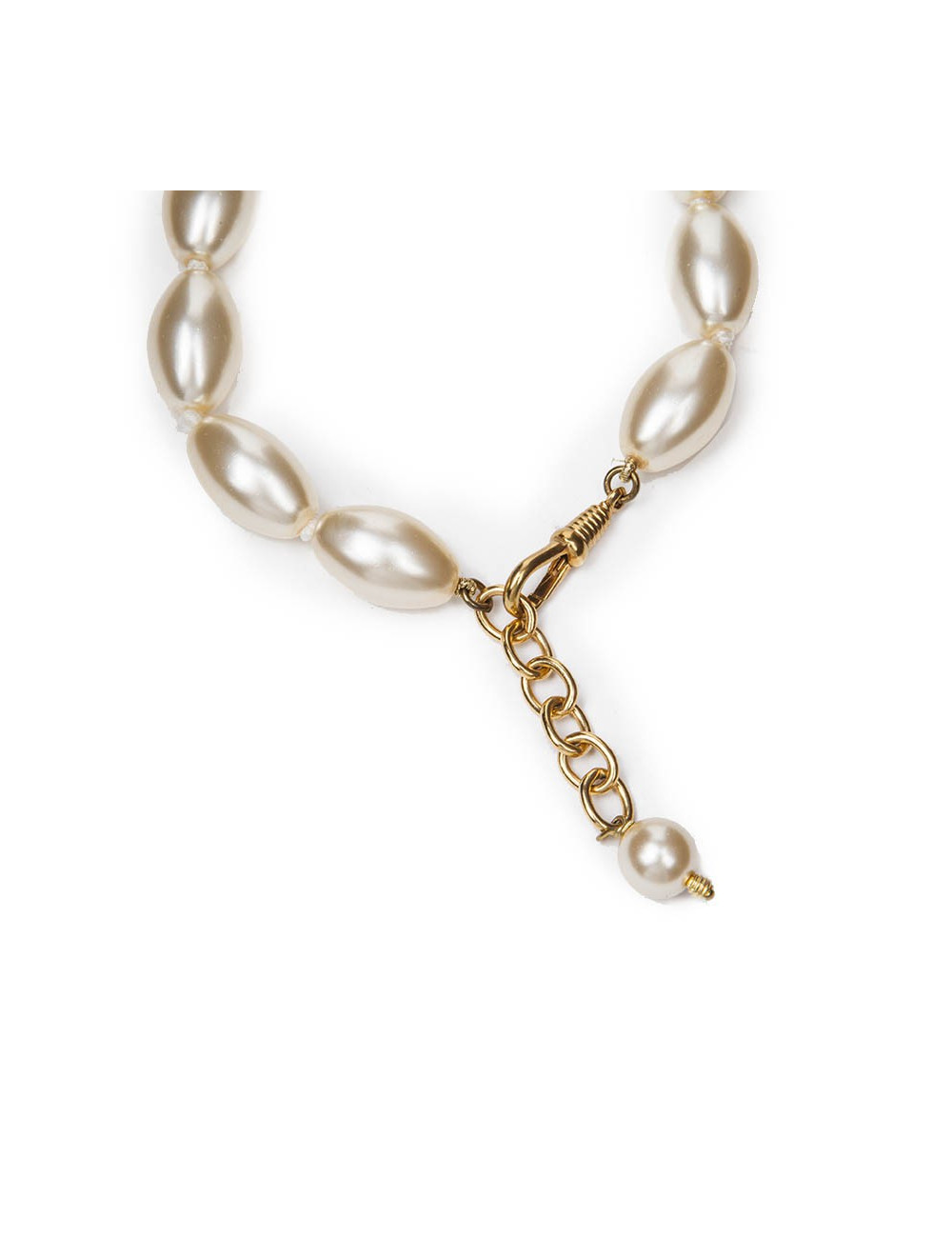 Collier CHANEL camélia bicolore