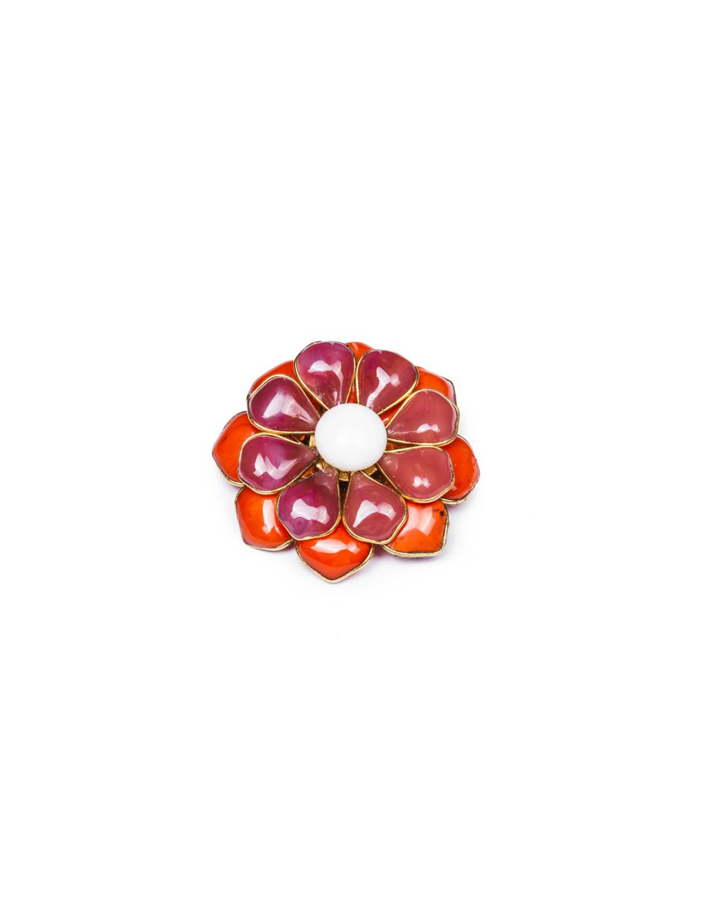 Broche orange