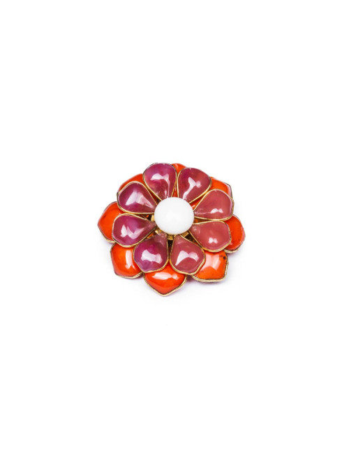 Broche orange