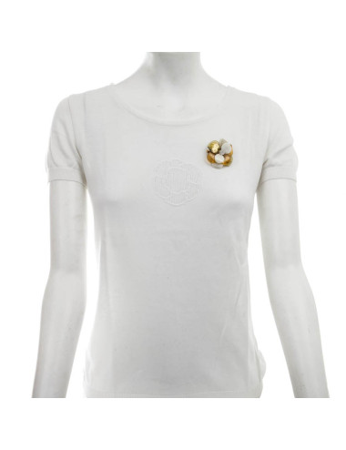 Broche MARGUERITE DE VALOIS pâte de verre  2