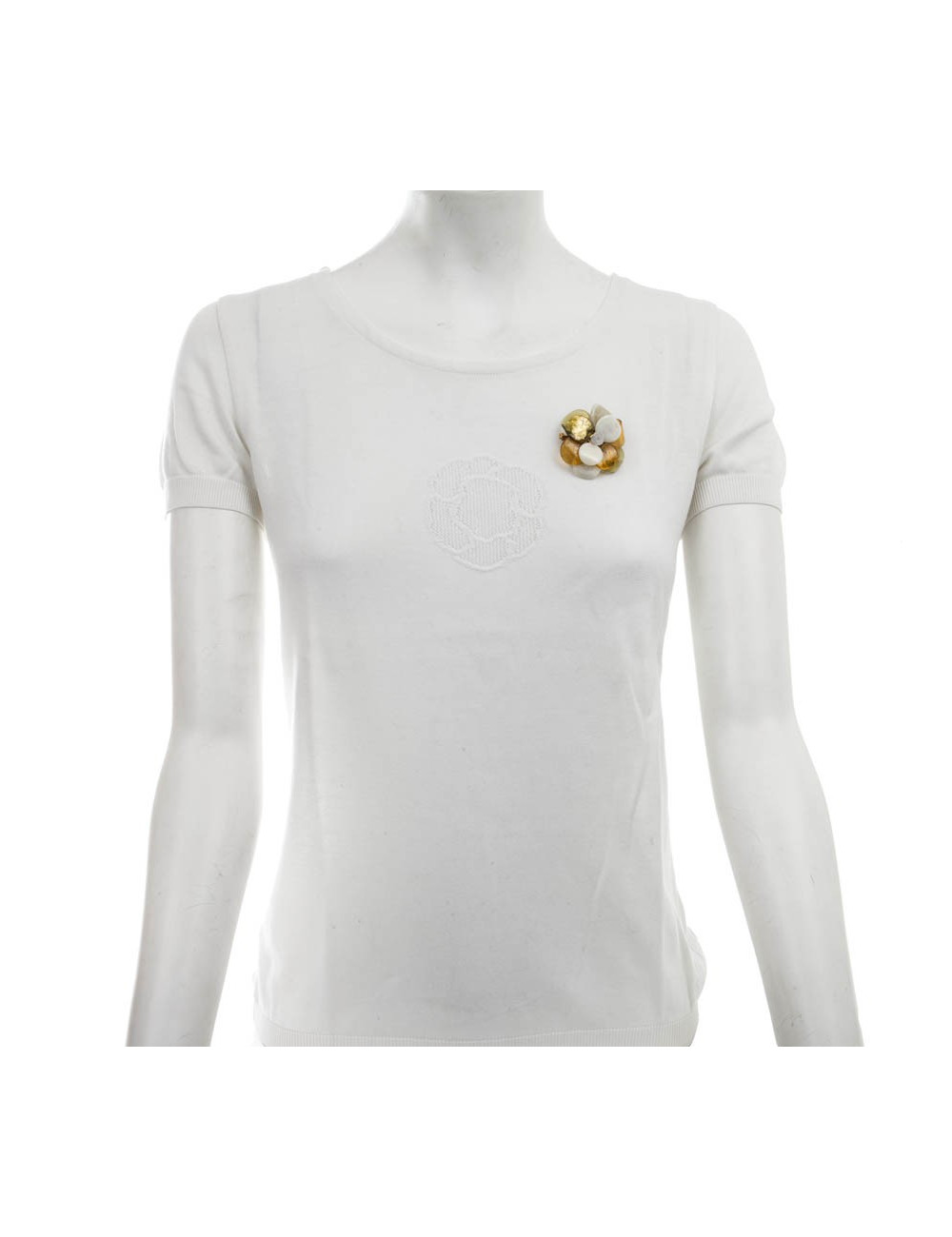 Broche MARGUERITE DE VALOIS pâte de verre 