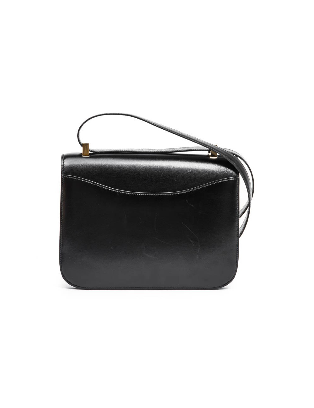 Constance HERMES cuir box noir