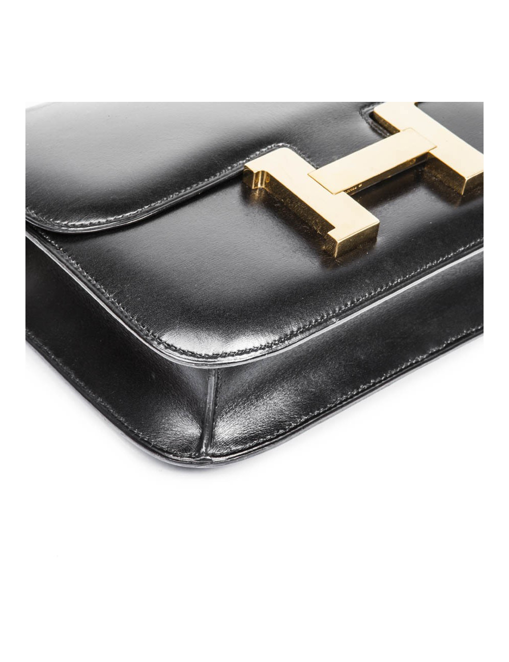 Constance HERMES cuir box noir