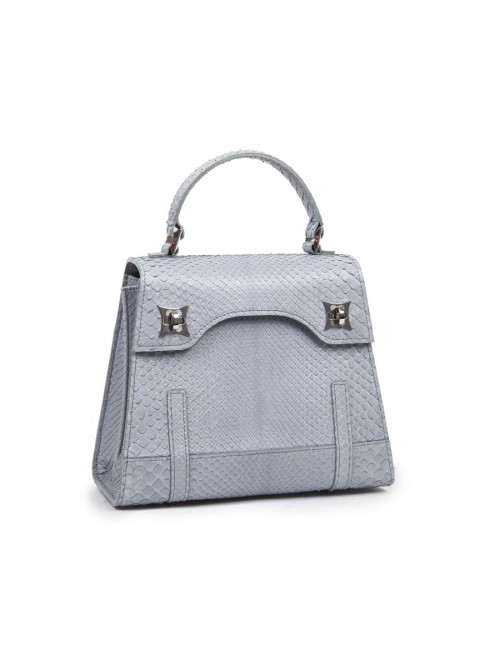 Sac GRATIANNE BASCANS python gris