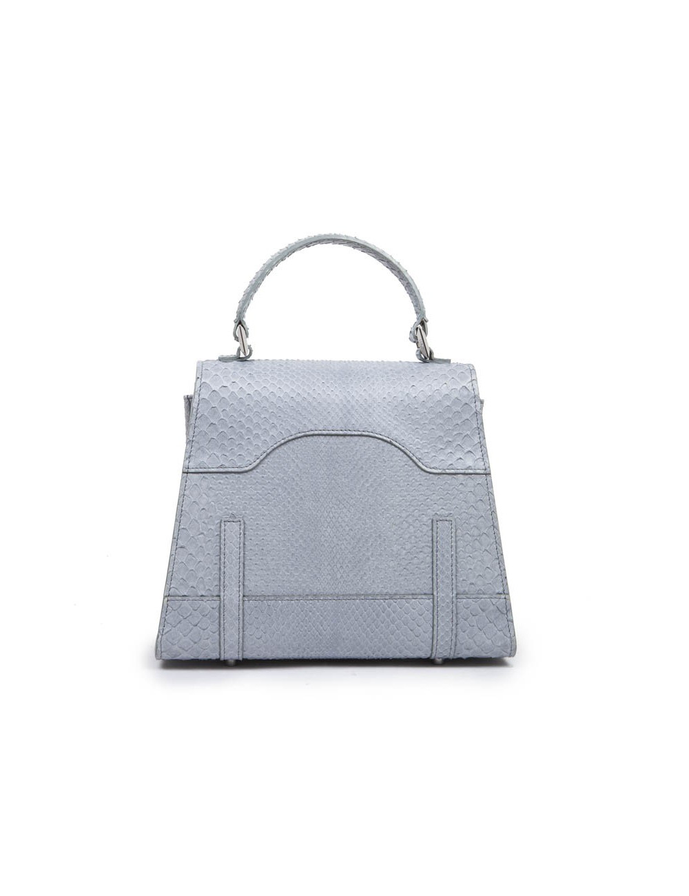 Sac GRATIANNE BASCANS python gris