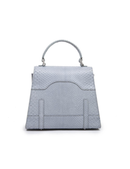 Sac GRATIANNE BASCANS python gris