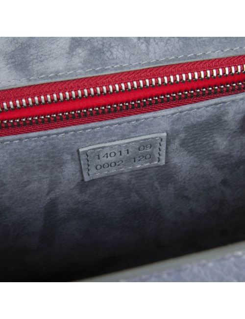 Sac GRATIANNE BASCANS python gris