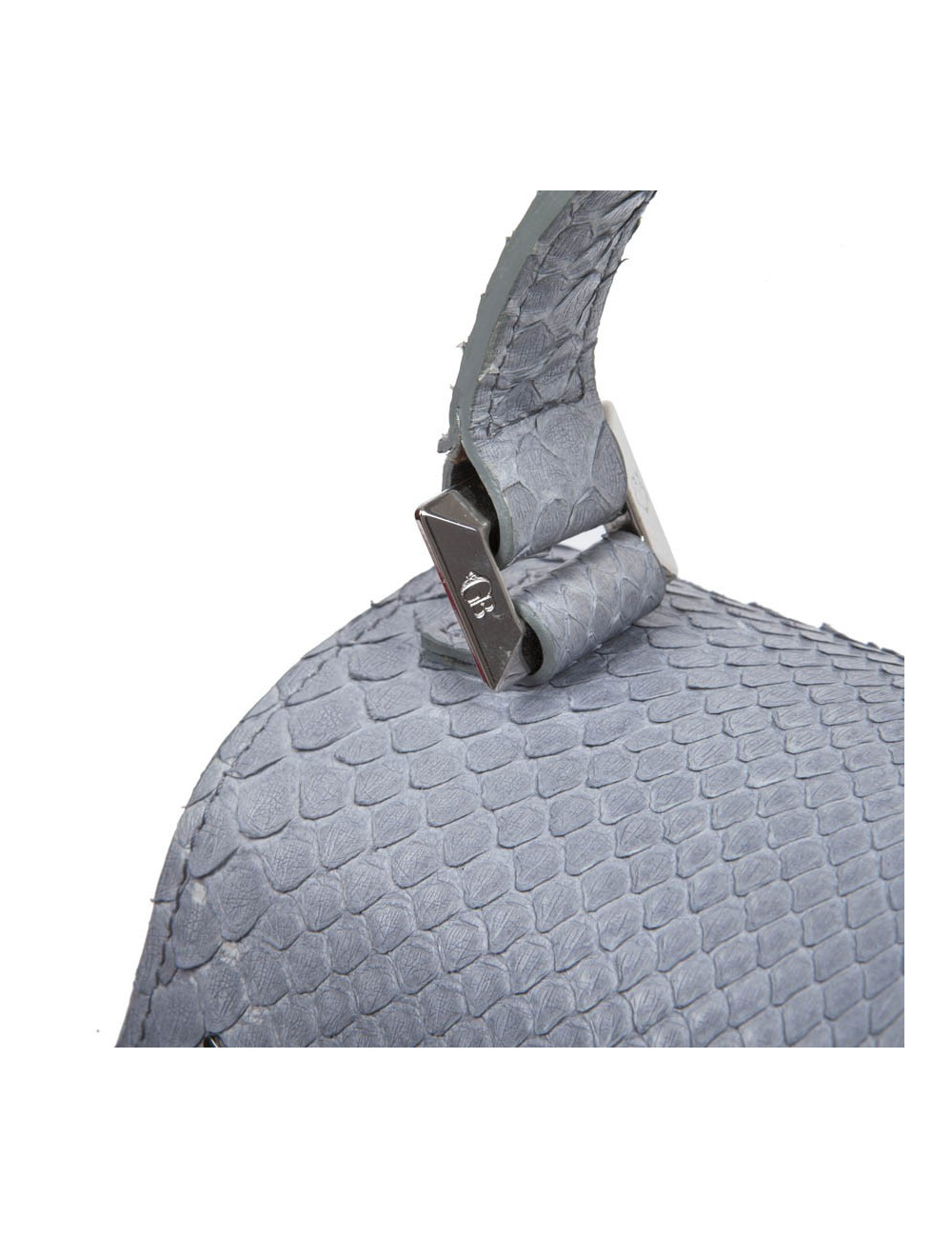 Sac GRATIANNE BASCANS python gris
