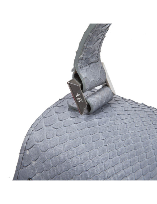 Sac GRATIANNE BASCANS python gris