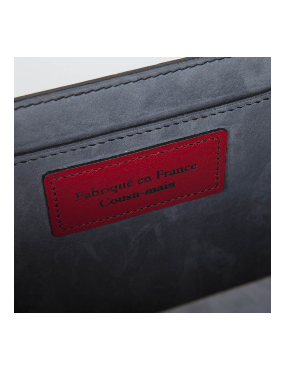 Sac 'BB Amandine' GRATIANNE BASCANS en python noir brillant