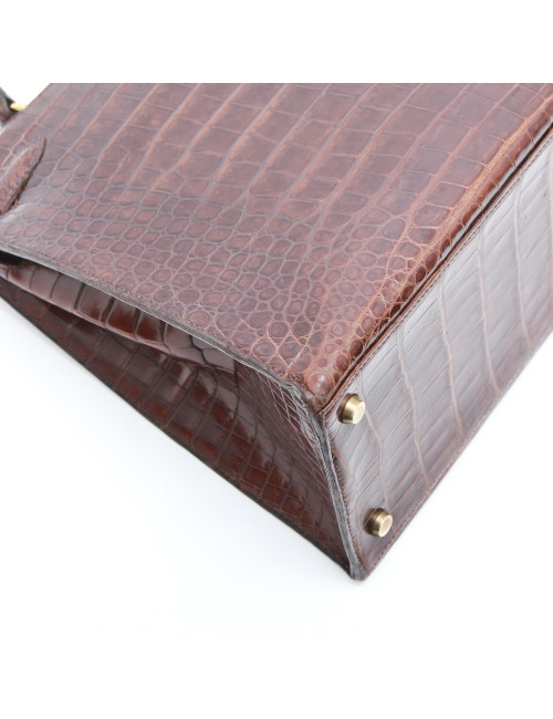 Kelly 35 HERMES Année 1959 marron Vintage