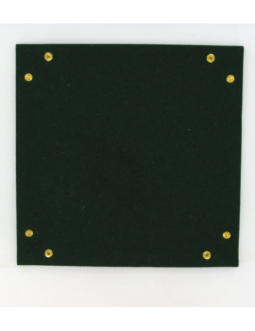 Vide poche HERMES en feutrine verte