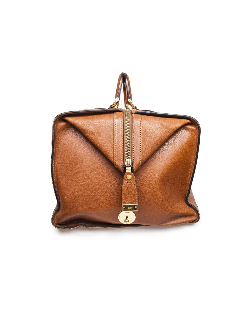 Sac de Weekend GUCCI en cir gold Vintage