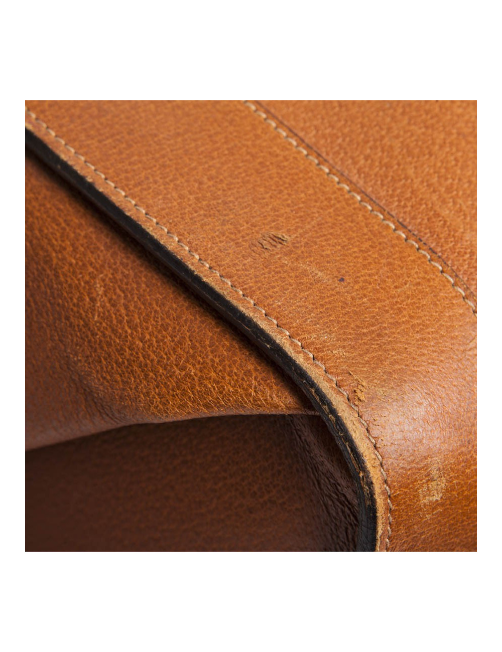 Sac mallette de Weekend GUCCI en cuir gold Vintage