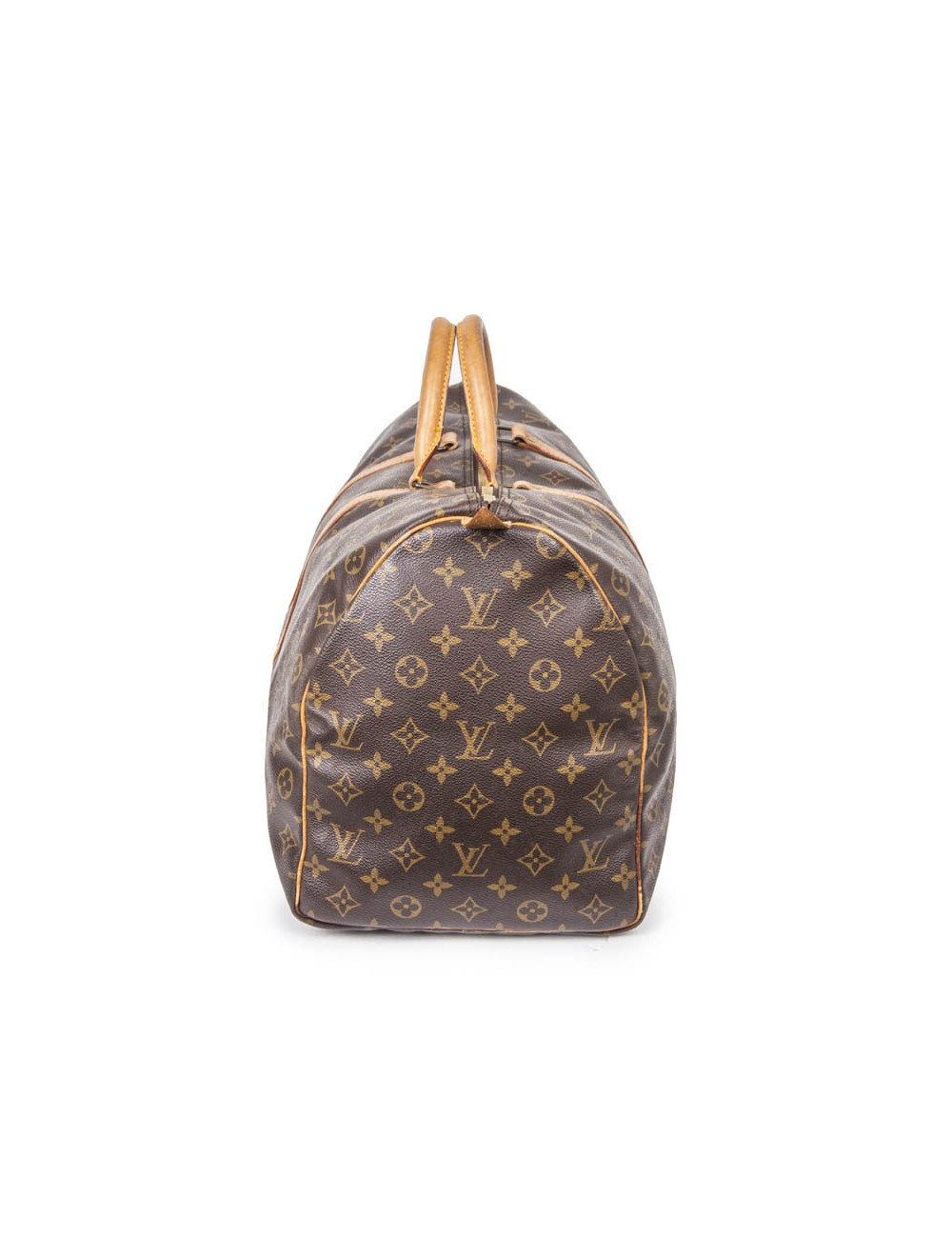LOUIS VUITTON keepall 50 bag in brown Monogram canvas
