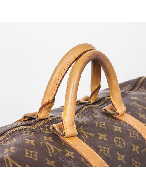 LOUIS VUITTON keepall 50 bag in brown Monogram canvas