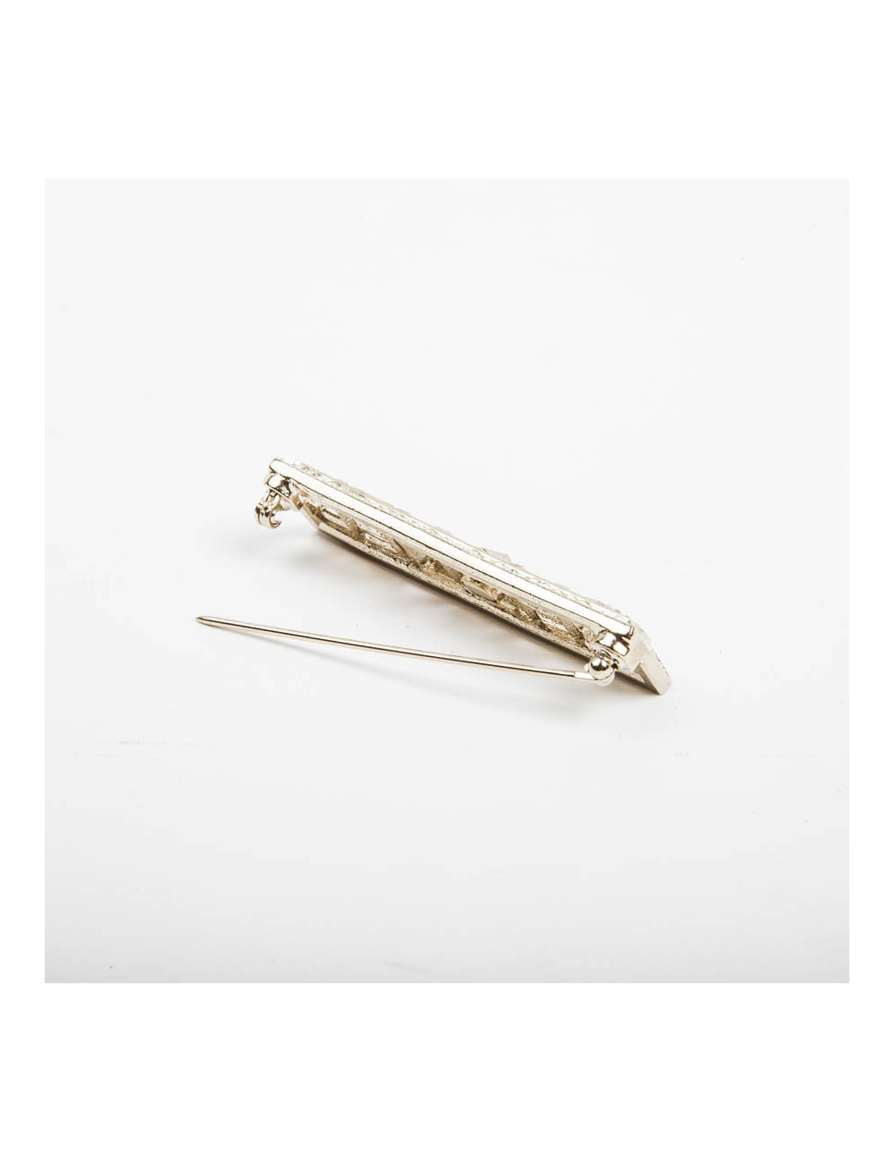 Broche "Paris-Dallas" avec strass